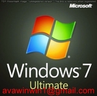 OEM Microsoft Windows 7 Ultimate Retail Box For DIY / Unbranded Laptop supplier