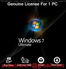 OEM Microsoft Windows 7 Ultimate Retail Box For DIY / Unbranded Laptop supplier