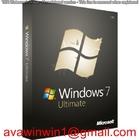 Multi Language Microsoft Windows 7 License Key Ultimate Retail Box With Disc FQC FQA supplier