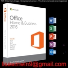 Original 100% Desktop Office Home And Business 2016 Server With Disc Retail Box supplier
