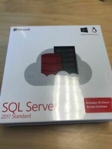 Retail Box SQL Server Open License 2017 DVD PC System Software Full Version supplier
