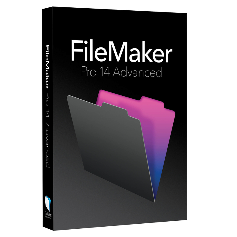 FileMaker 14 Pro Retail Box Disc Online Activation 4 GB 64 Bits 100% Original supplier