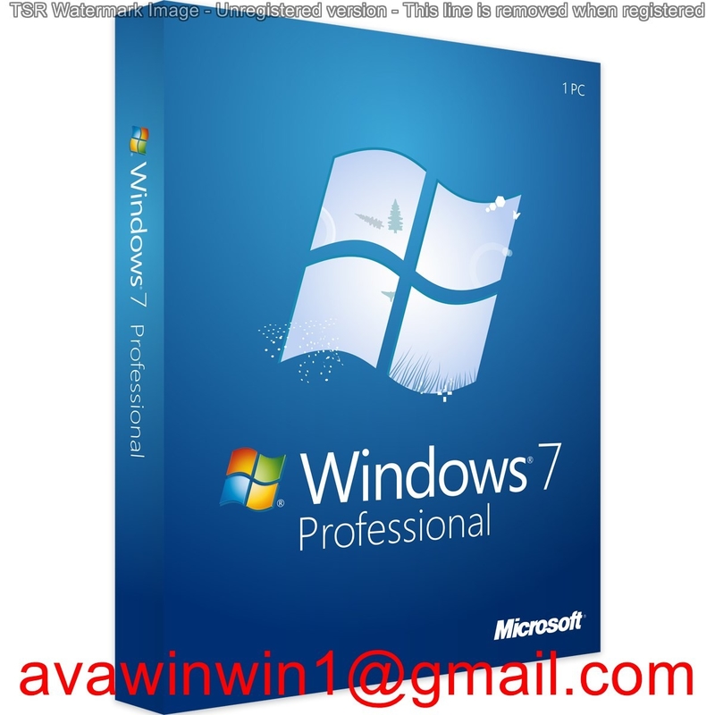 Korean Language Microsoft Windows 7 Pro Retail Box 32 Bit And 64 Bit System supplier