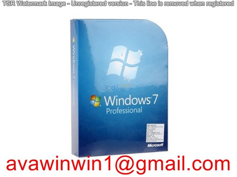 Original Microsoft Windows 7 License Key Pro Retail Box Full Package supplier